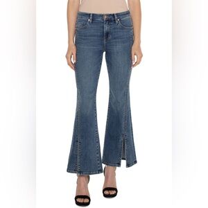 Liverpool Hannah Flare Mid-rise Jeans